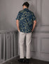 GAVYN R/FIT SHORT SLEEVE SHIRT (TURQUOISE)